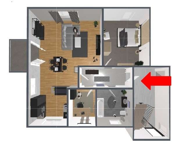 PROVISIONSFREI ! NEUBAU-ERSTBEZUG: BARRIEREFREIE WOHNUNG